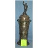 Image 1 : Large high quality silver plated beer chalice