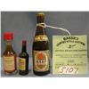 Image 1 : Group of three vintage miniature bottles