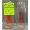 Image 1 : Pair of mini milk bottles