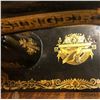 Image 2 : ANTIQUE SINGER COFFIN TOP TREADLE SEWING MACHINE