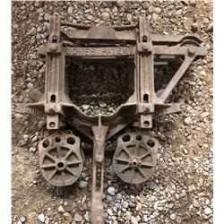 ANTIQUE JONES PATENT BARN CART