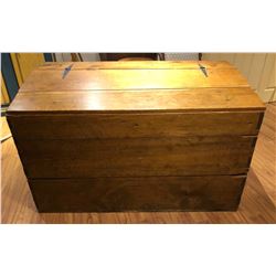 ANTIQUE PINE GRAIN BIN