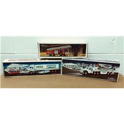 GR OF 3 HESS TOY TRUCKS - AS NEW