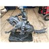 Image 1 : FREDERICK REMINGTON BRONZE STATUE - REPRO