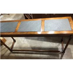HALL TABLE WITH SLATE TOP