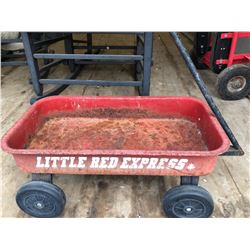 VINTAGE LITTLE RED EXPRESS WAGON