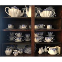 SHELLEY CHINA SET - DANITY BLUE