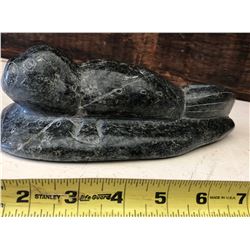 SIGNED SOAPSTONE CARVED SEAL