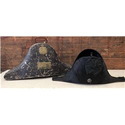 BRITISH MILITARY BICORN HAT - HOBSON & SONS