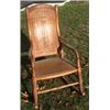 RESTORED 1900'S ANTIQUE ROCKING CHAIR.