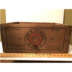 ARM & HAMMER SODA CRATE