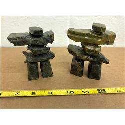SIGNED NATIVE SOAPSTONE ART