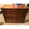 Image 3 : QUALITY OAK ROLL TOP DESK