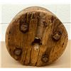 Image 1 : ANTIQUE WOOD PULLEY