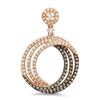 14k Gold 0.75CTW Diamond Pendant, (SI/H)
