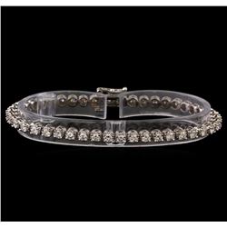 14KT White Gold 2.23 ctw Diamond Tennis Bracelet