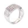 Image 4 : 0.70 ctw Diamond Ring - 18KT White Gold