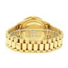 Image 4 : Rolex Mens 18K Yellow Gold Silver Diamond 1.9 ctw Quickset President Wristwatch