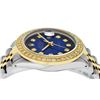 Image 3 : Rolex Mens 2 Tone 18K Blue Vignette 1.9 ctw Diamond Datejust Wristwatch With Rol