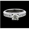 Image 2 : 1.69 ctw Diamond Ring - 18KT White Gold