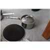 Image 8 : Assortment of Stainless Steel Pots & Pans A