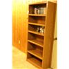 Image 1 : Wood Bookshelf & DVD's A