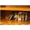 Image 6 : Wood Bookshelf & DVD's A
