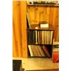 Image 1 : Small Book shelf with Assorted Vinyl Albums C