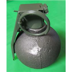 BASEBALL TYPE GRENADE (FOR DISPLAY ONLY) *GREAT MILITARY COLLECTIBLE*