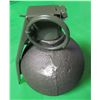 Image 1 : BASEBALL TYPE GRENADE (FOR DISPLAY ONLY) *GREAT MILITARY COLLECTIBLE*