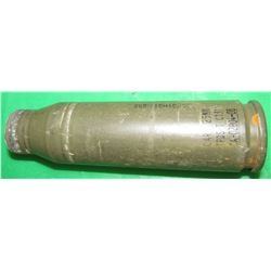 BRADLEY FIGHTING VEHICLE SHELL (25MM) *NO PROJECTILE-GREAT MILITARY COLLECTIBLE)