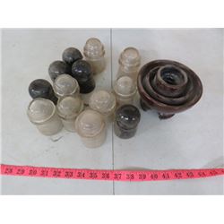 LOT OF ASSORTED INSULATORS