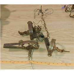 LOT OF THREE TRAPS