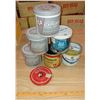 Image 1 : LOT OF ASSORTED TINS (EXPORT, PLAYER'S LIGHT, ETC.)