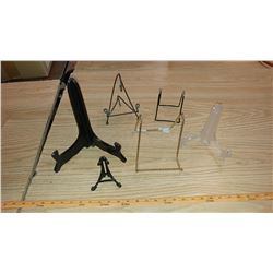 LOT OF DISPLAY STANDS (ASSORTED SIZES)