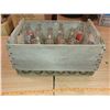 Image 1 : LOT OF ASSORTED BOTTLES IN A WOODEN CRATE