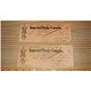 Image 1 : TWO IMPERIAL BANK OF CANADA BANK DRAFTS (1936 & 1937)