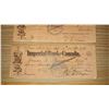 Image 2 : TWO IMPERIAL BANK OF CANADA BANK DRAFTS (1936 & 1937)