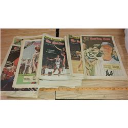 LOT OF ASSORTED SPORTS NEWSPAPERS