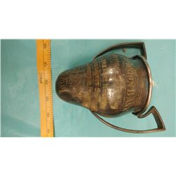 TROPHY PIECE (DOMINION BANK CHALLENGE TROPHY 1939) *WON BY KEITH IRVING*