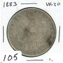 ONE DOLLAR COIN (USA) *1883* (MORGAN) *SILVER*