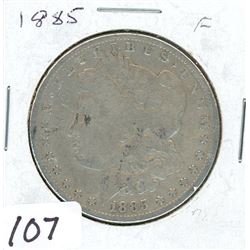 ONE DOLLAR COIN (USA) *1885* (MORGAN) *SILVER*