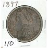 Image 1 : ONE DOLLAR COIN (USA) *1897* (MORGAN) *SILVER*
