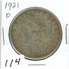 Image 1 : ONE DOLLAR COIN (USA) *1921 D* (MORGAN) *SILVER*