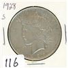 Image 1 : ONE DOLLAR COIN (USA) *1928 S* (PEACE) *SILVER*