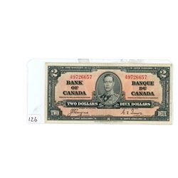 TWO DOLLAR BILL (CANADA) *1937*