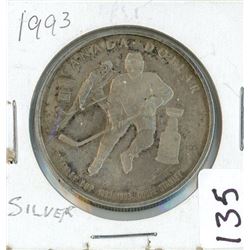 ONE DOLLAR COIN (CANADA) *1993-STANLEY CUP* (SILVER)
