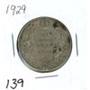 Image 1 : FIFTY CENT COIN (CANADA) *1929* (SILVER)