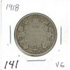 Image 1 : FIFTY CENT COIN (CANADA) *1918* (SILVER)