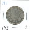 Image 1 : FIFTY CENT COIN (CANADA) *1911* (SILVER)